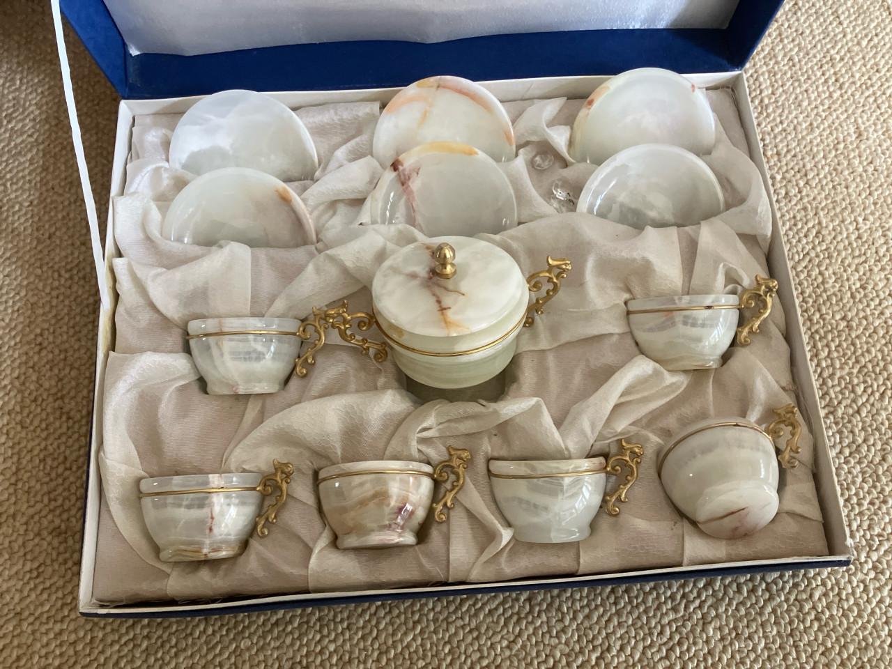 Zesdelig thee servies nieuw