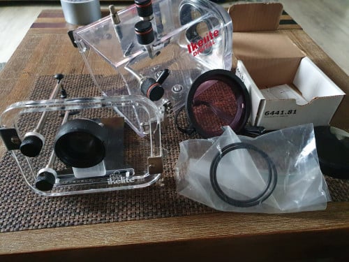 Mooie ikelite camera onderwaterbehuizing voor canon en sony cameras...