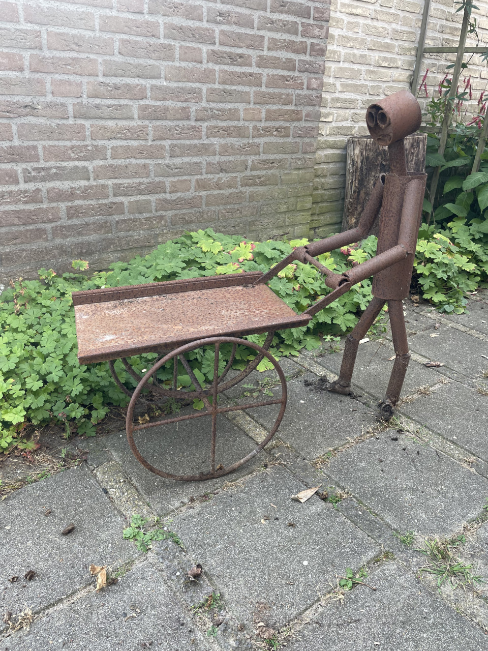 Mooi ijzeren tuin ornament