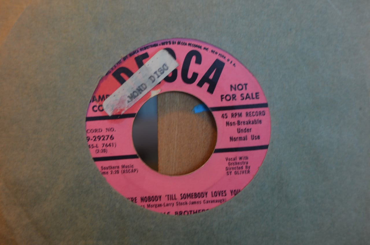Bijzondere singles The Mills Brothers (Sample copies e.d.) (2)