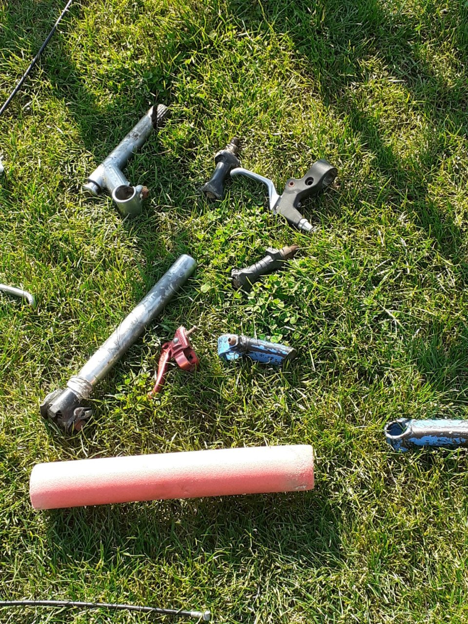 Diverse onderdelen crossfiets / BMX