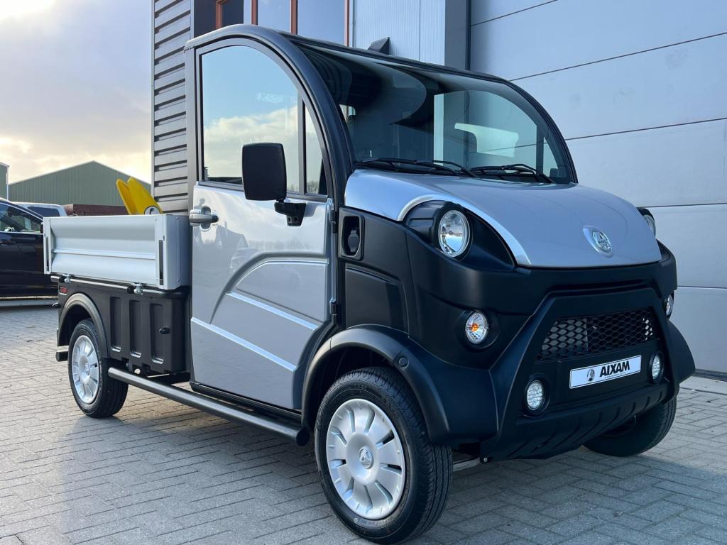 Aixam E-truck brommobiel laadbak luxe uitvoering nieuw