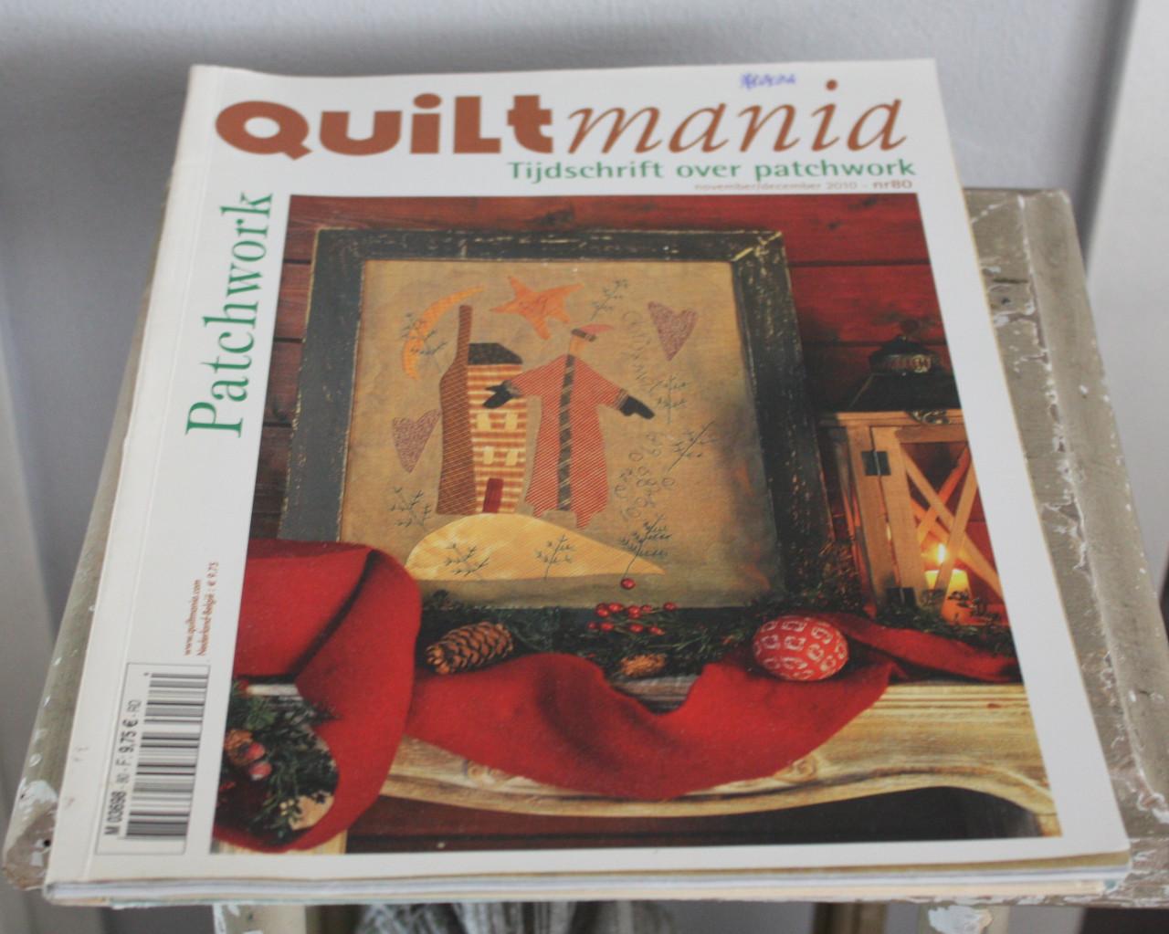 Quiltmania november/december 2010 nr 80