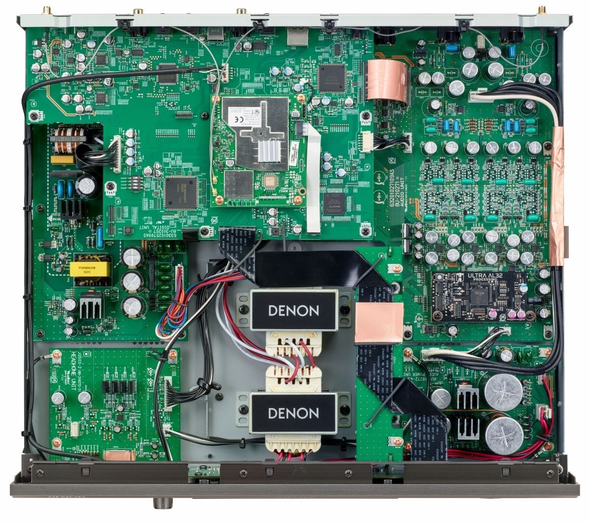 Denon DNP-2000NE streamer/DAC/voorversterker, zwart