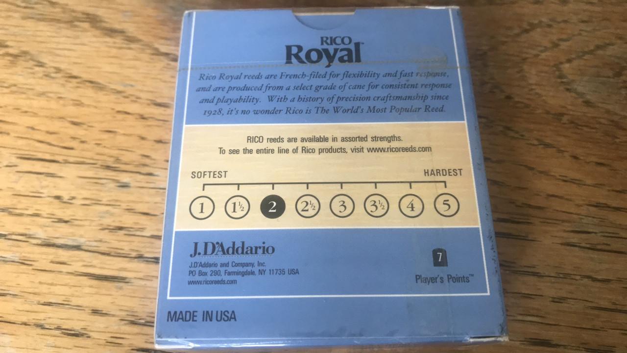 Saxofoon rieten