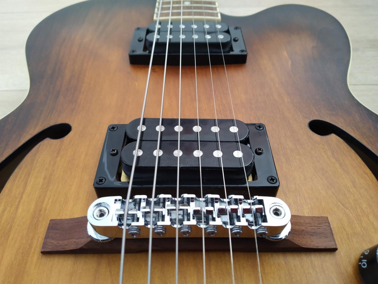 Ibanez AF-55 Tobacco Flame 2024 met gigbag z.g.a.n.