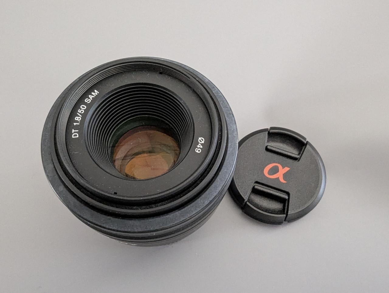 Sony 50 mm objectief