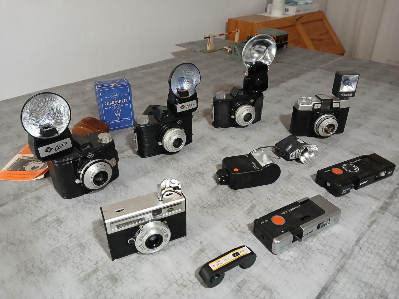 Verzameling Afga camera`s