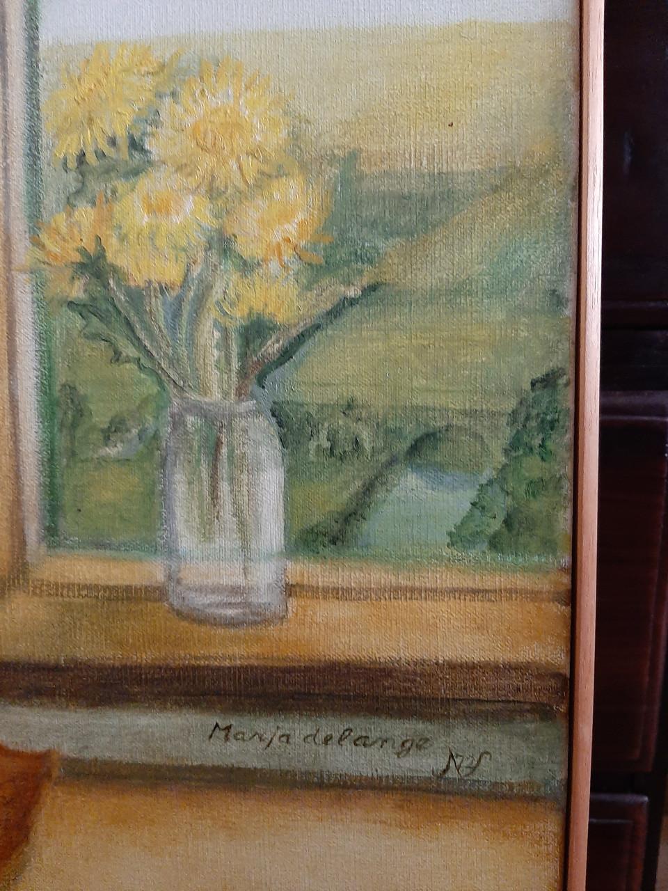 Schilderij Marja de Lange (2 kinderen)