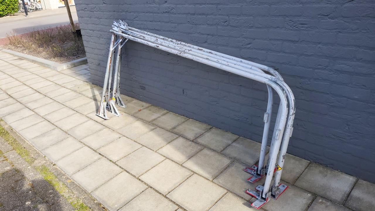 Thermisch verzinkte buizenconstructie