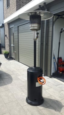 Terrasverwarmer op gas