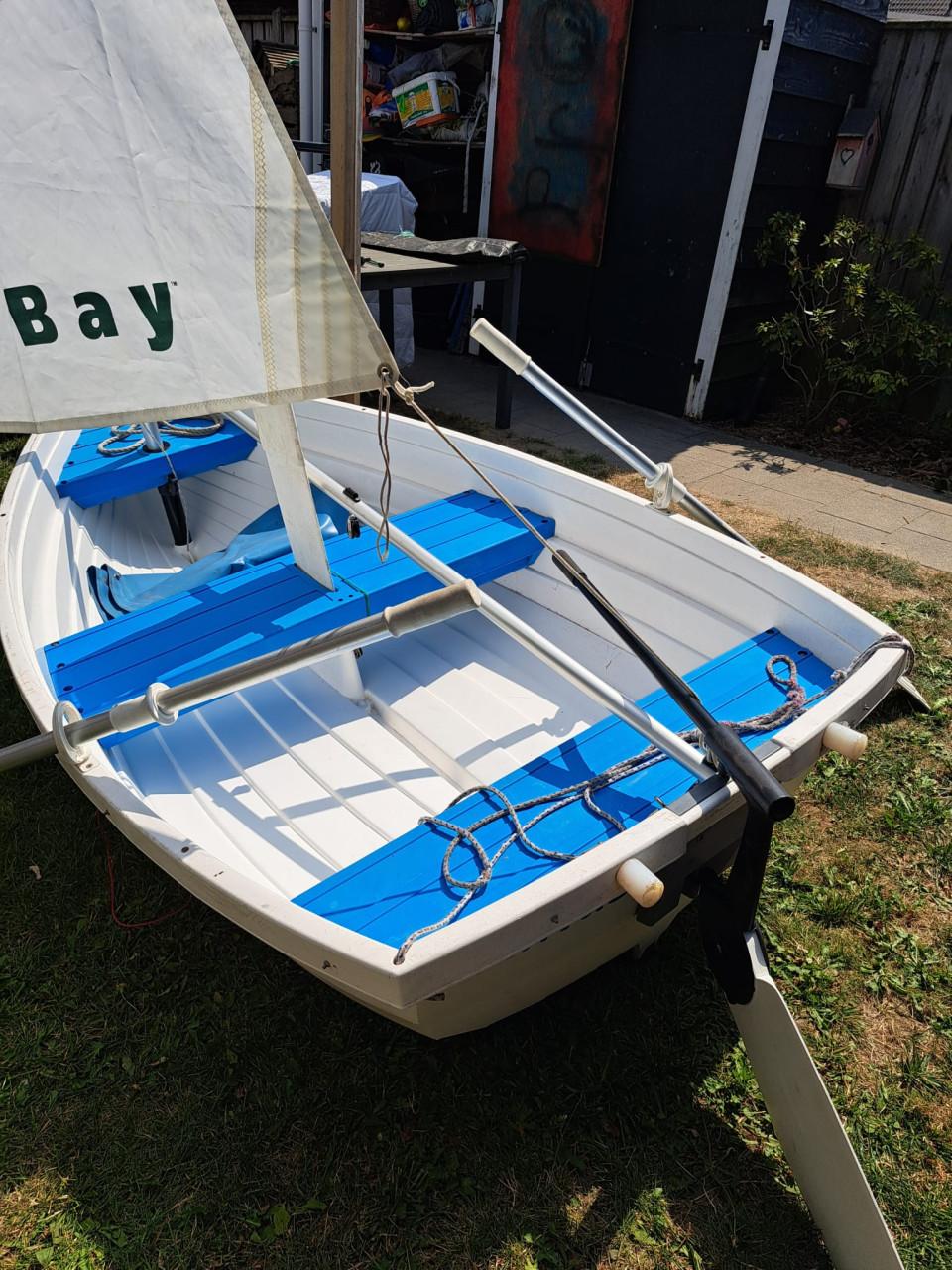 Walker bay 8 zeil bootje