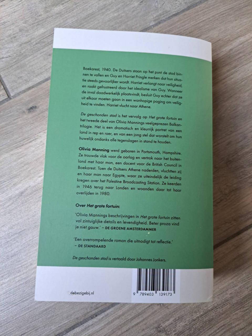Roman De geschonden stad Olivia Manning