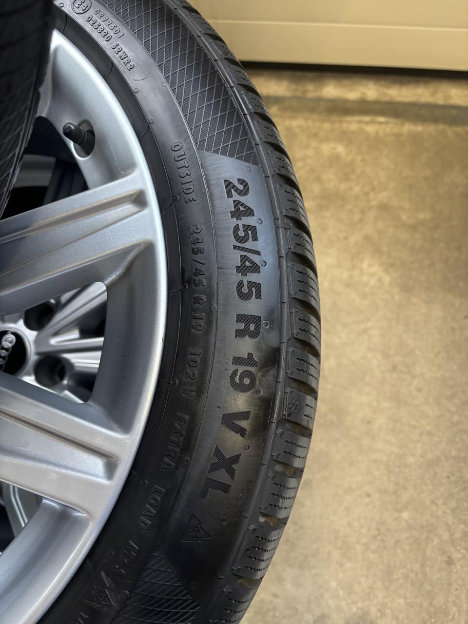 Winterset Origineel Audi A6 C8 19" Geen stoeprandschades!