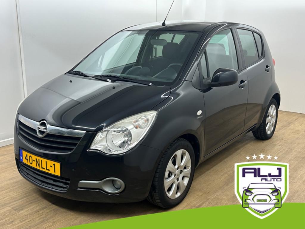 Opel Agila occasion 1.0 edition | zwart | tweedehands opel agila | airco | 