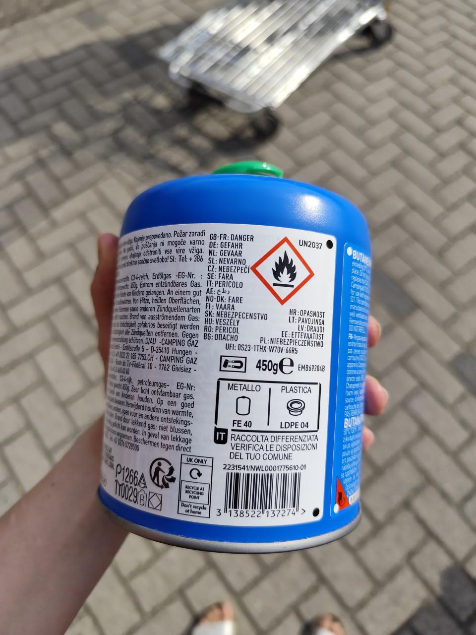 Campingaz CV470 Plus gascartouche (450 gram) te koop
