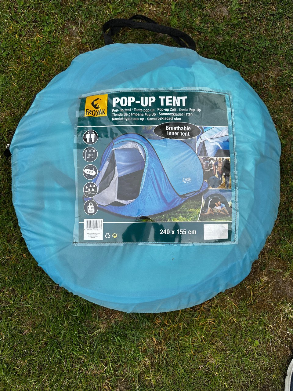 Froyak popup tent