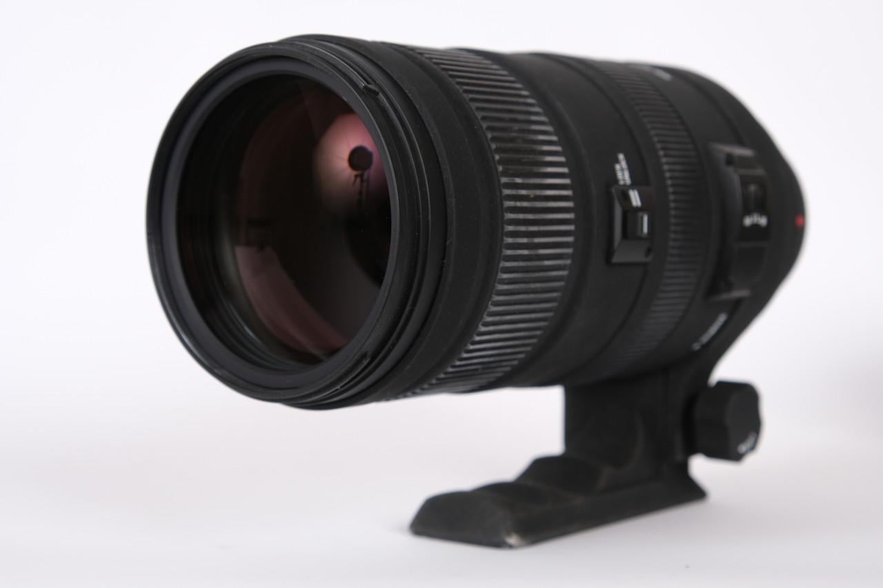 Sigma 120-400mm F4.5-5.6 APO HSM voor Sony A-vatting