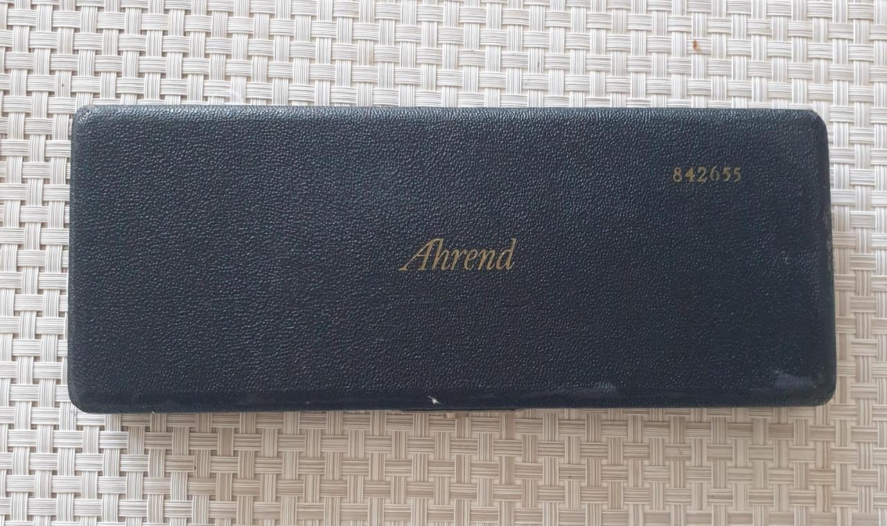 Vintage Ahrend Tekenset / passerset 842655 in org. doos