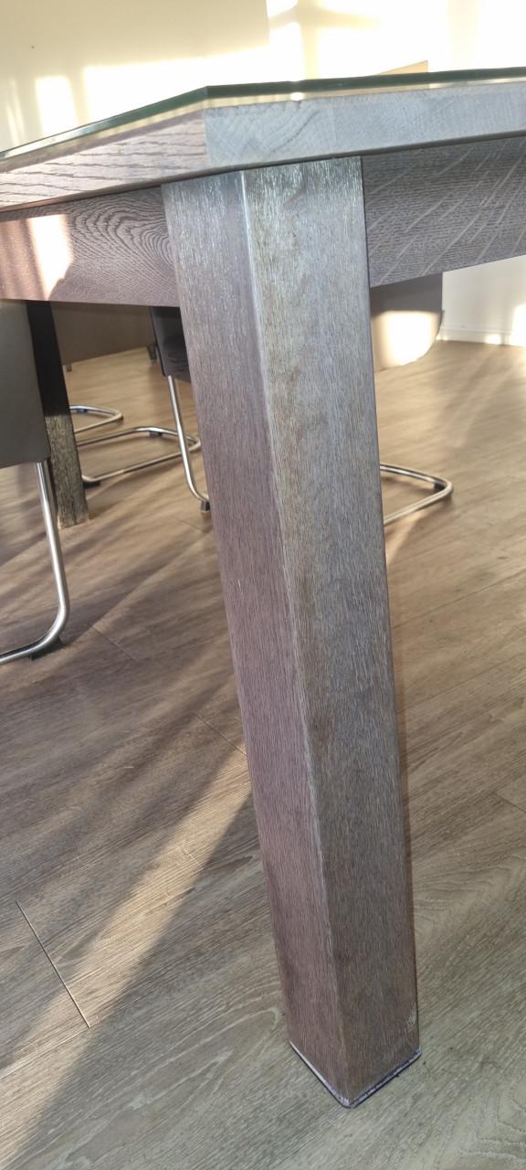 Houten eet / vergader tafel 360 cm lang