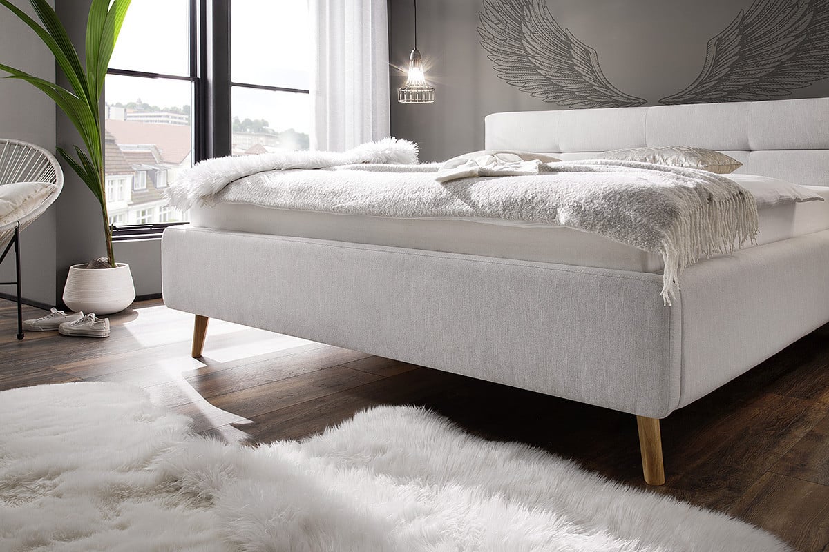 Design bed Claudia 160 of 180 x 200 cm met opbergruimte