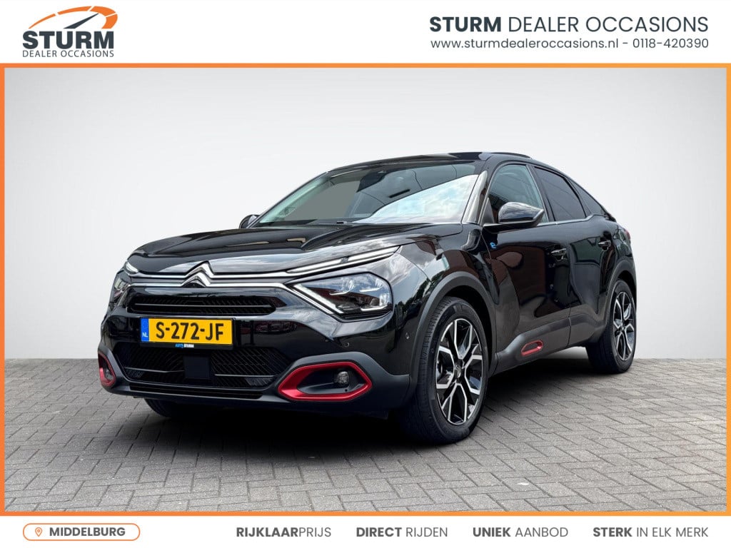 Citroen Ë-c4 shine 50 kwh | trekhaak afneembaar | panoramadak | stoelverwar
