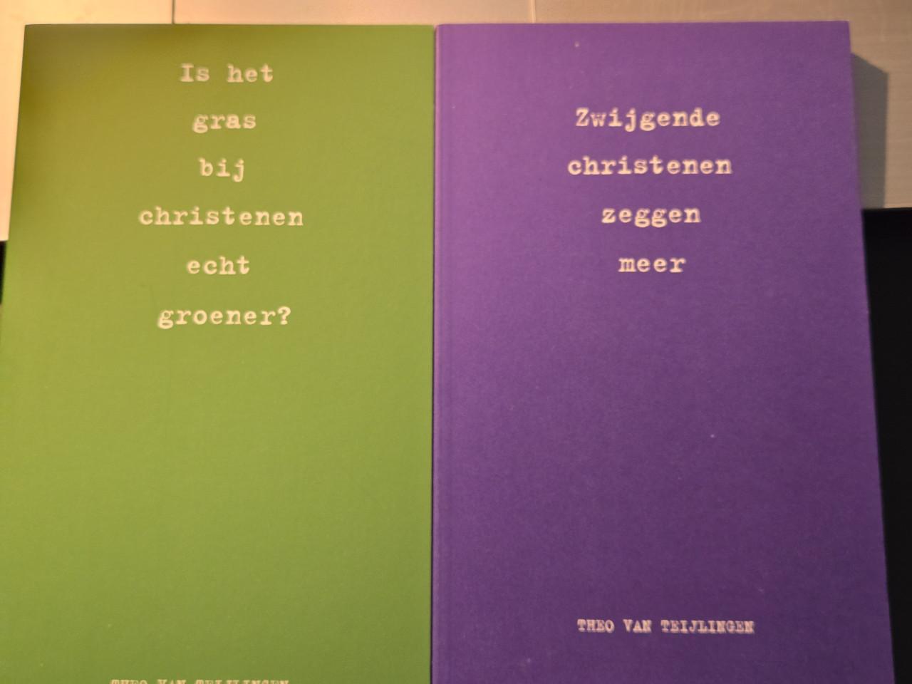 2 boeken van Theo van Teijlingen, gericht op christelijke reflectie.
