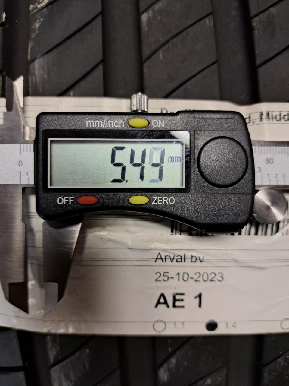 4x Michelin Primacy4  225/50R17 zomerband