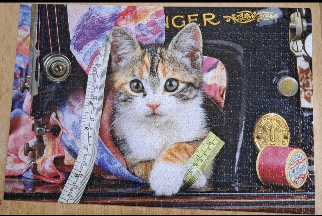Puzzel Kitten and Cotton