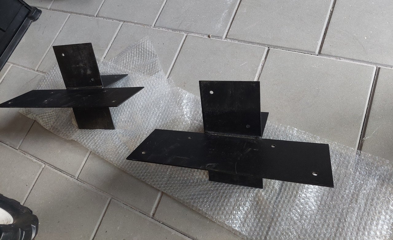 Pergola verbindings stukken 4 stuks 15 x 15 cm