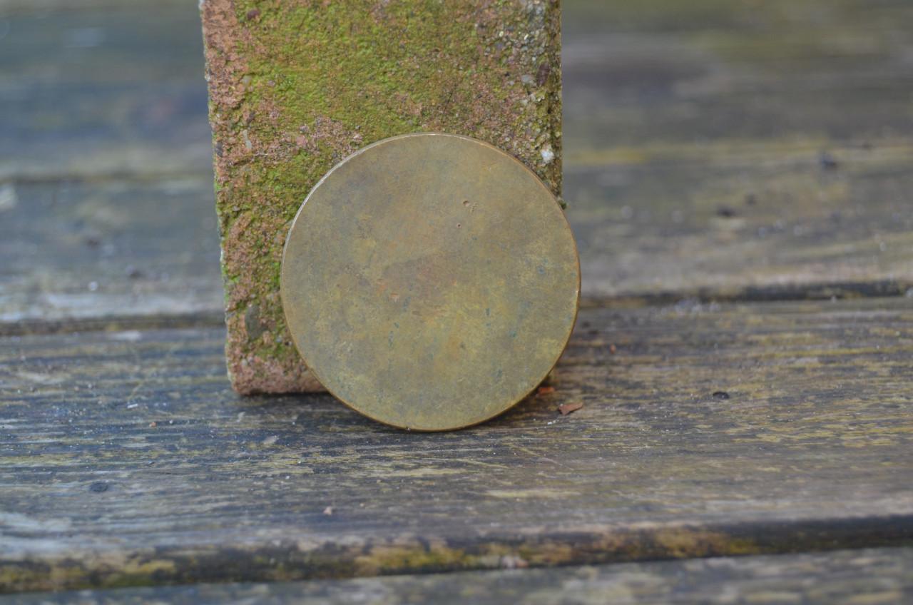 Bronzen penning Reunie KNMV 1951 de motorclub dus.