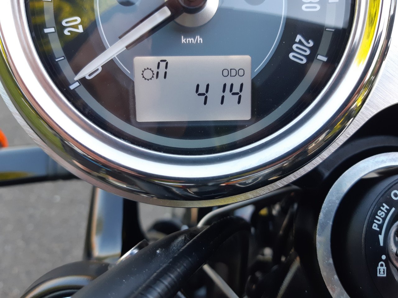 Triumph Bonneville T100 05/2013 Slechts 414 Km !!!