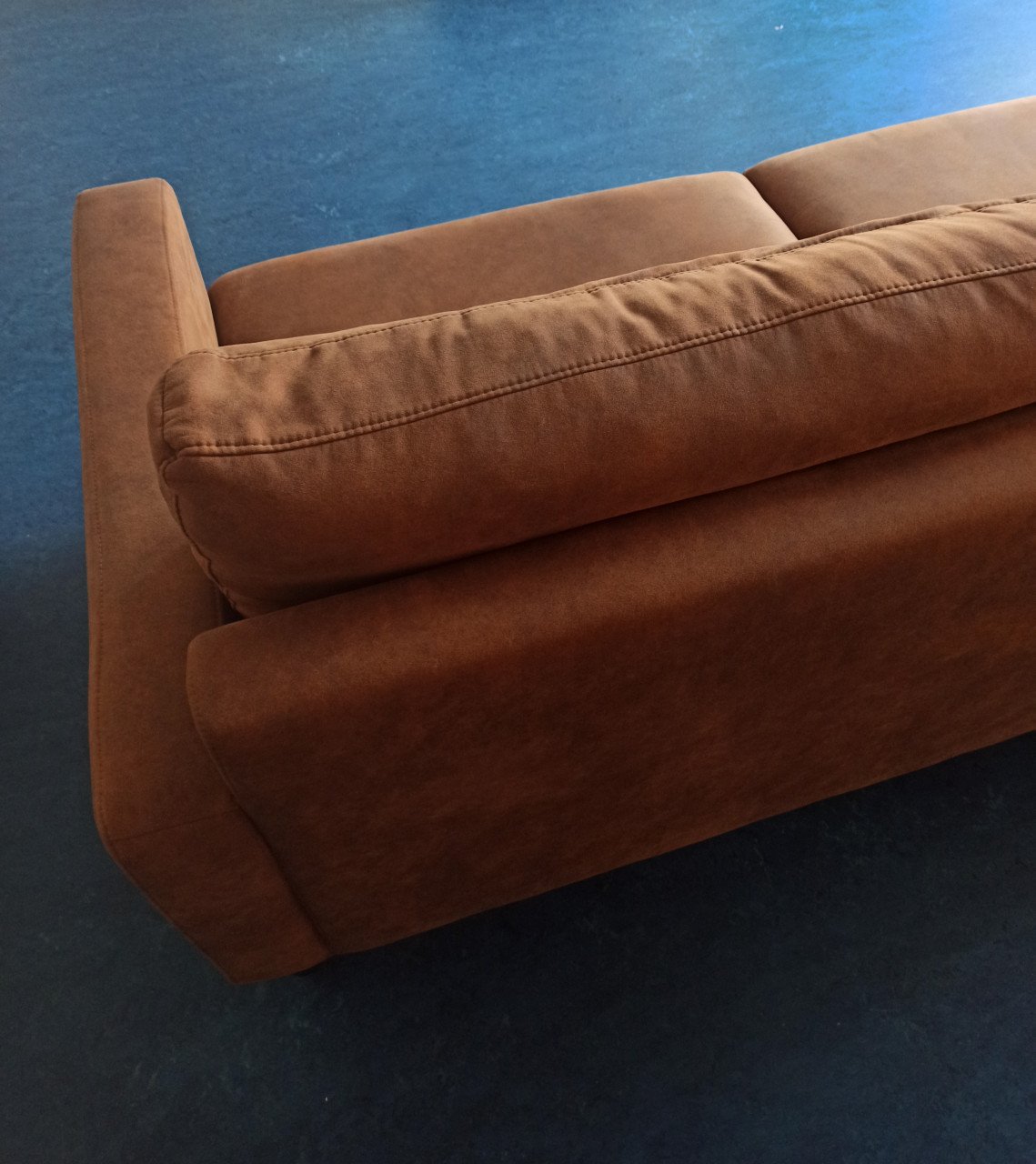Camelkleurige bank Zitmaxx Wonen