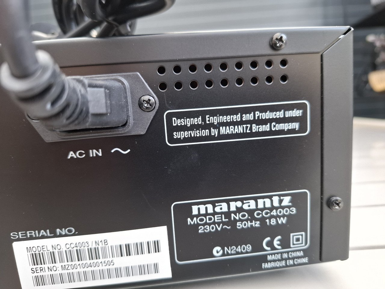Marantz CC4003 -disc cd-wisselaar