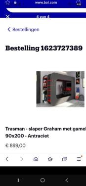 Hoogslaper met bureau