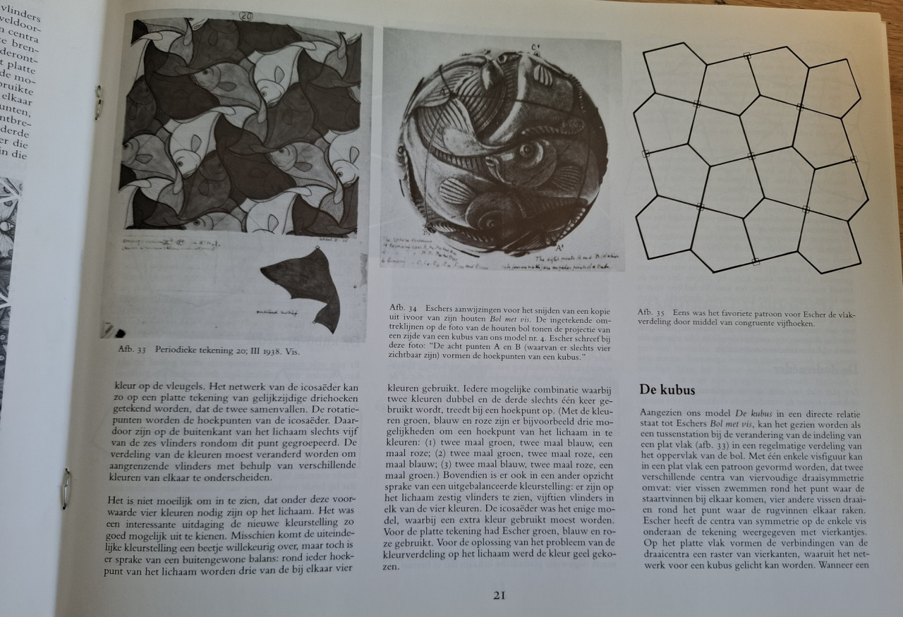M.C. Escher Caleidocycli, door Doris Schattschneider, plus 12 werkbladen