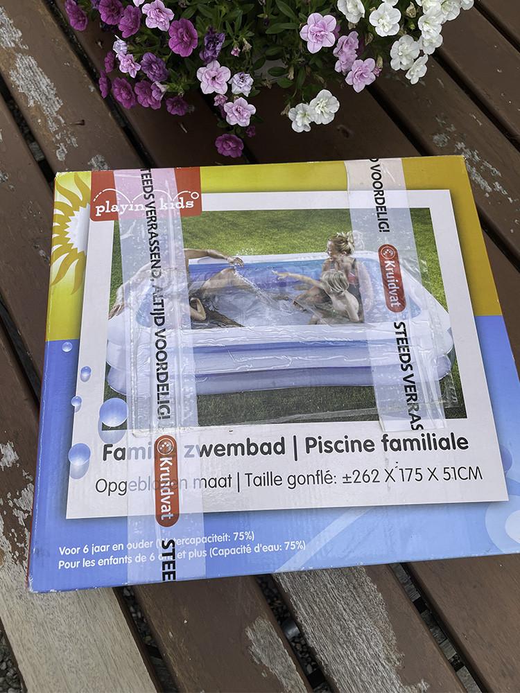Te koop opblaasbaar zwembadje