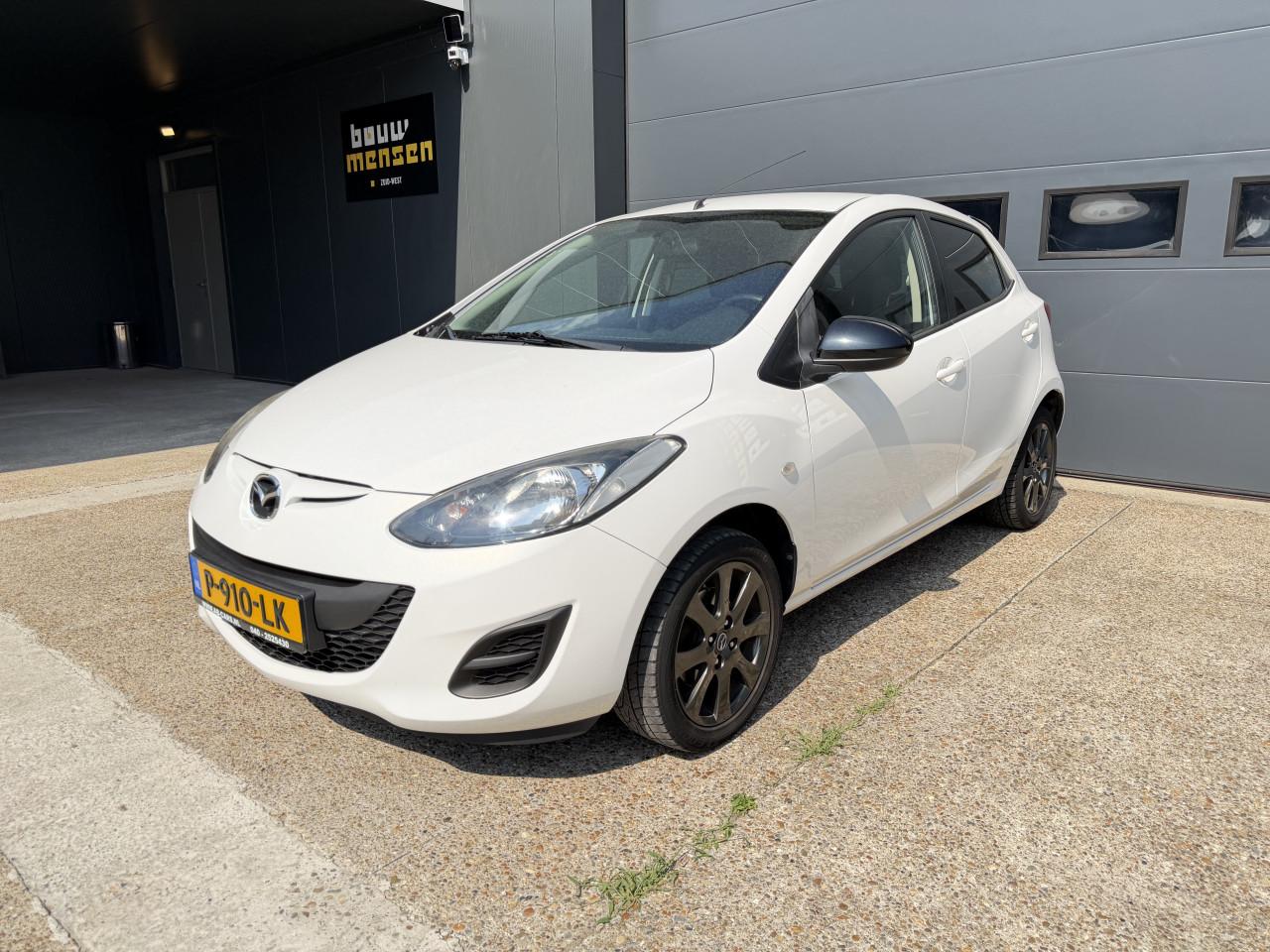 Mazda 2 1.3 TS 55KW 5DRS 2014 Wit Airco Apk Nap Navi
