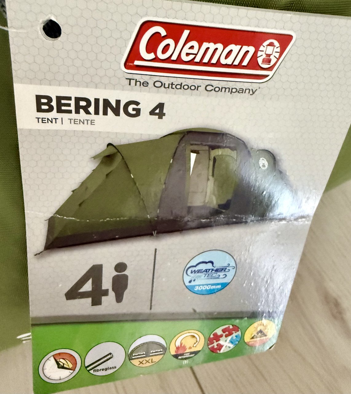 COLEMAN 4p TENT