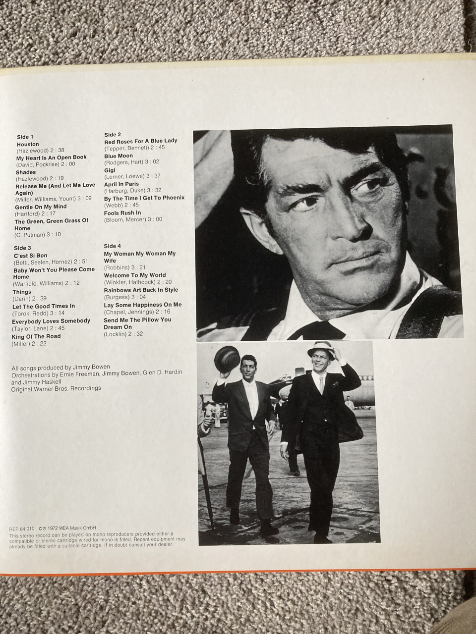 LP Dean Martin The most beautiful songs of Dean Martin