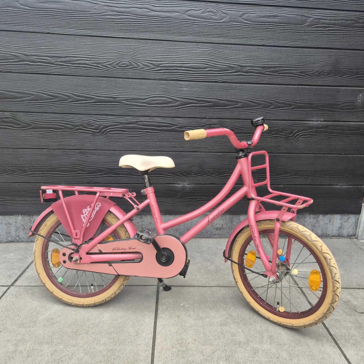 Meisjes fiets 16 inch