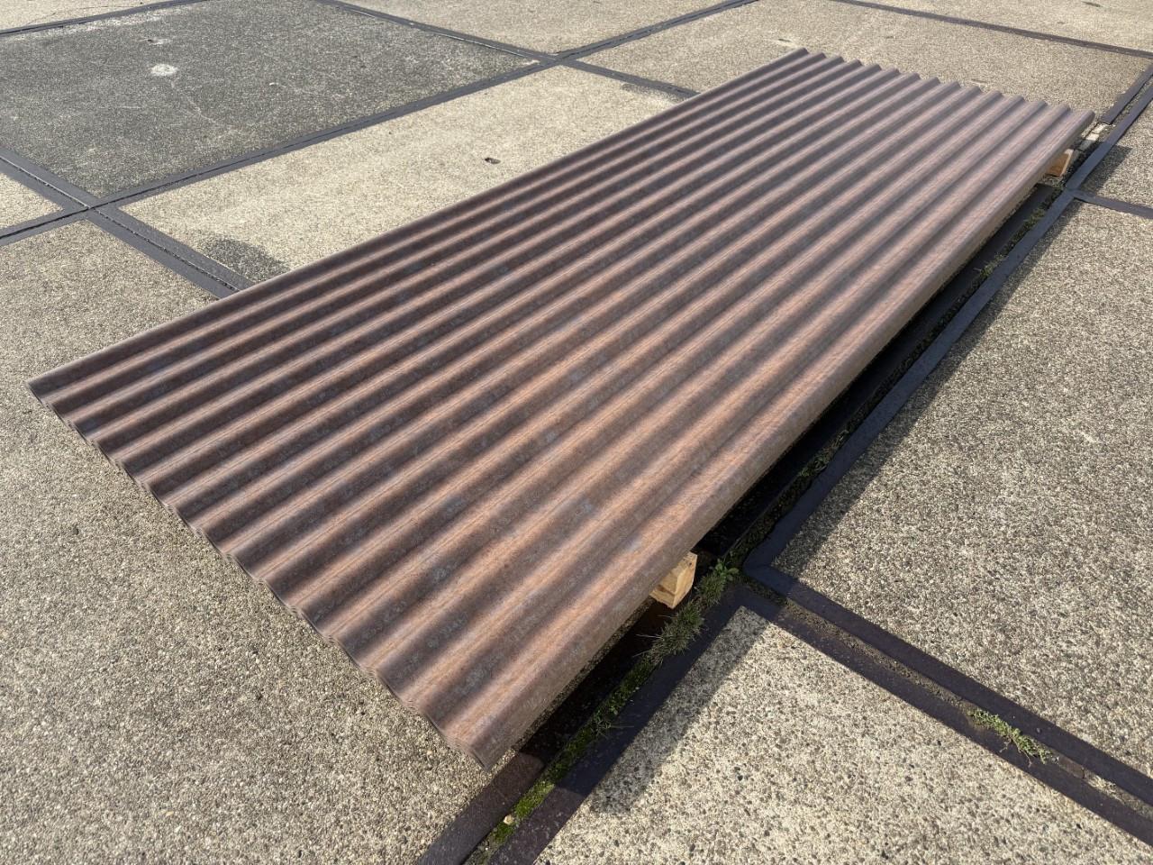 Nieuw golfplaten Corten-Look!