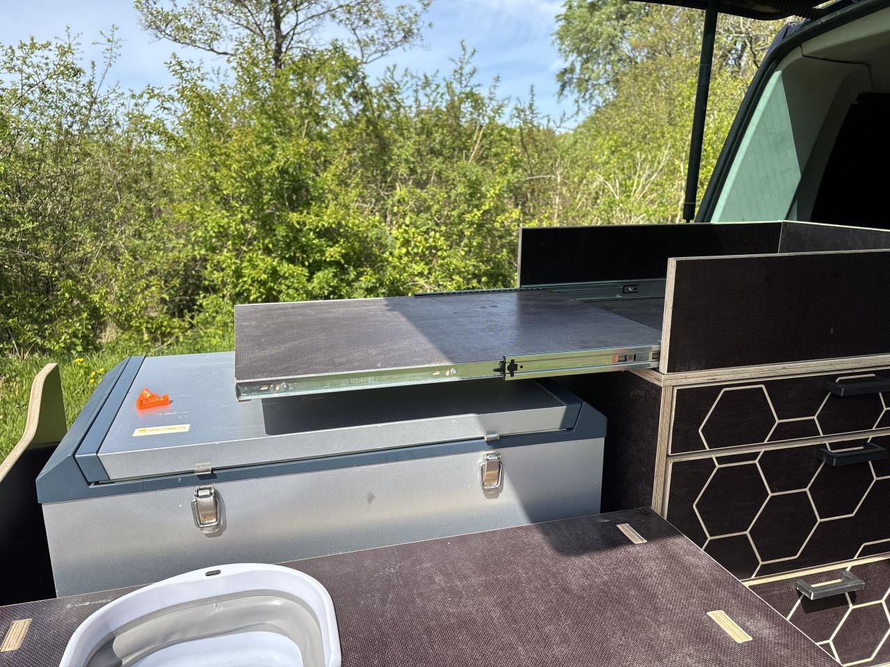 VW Transporter T5.1 Caravelle L2 DC Camper/Dayvan - Daktent + keuken