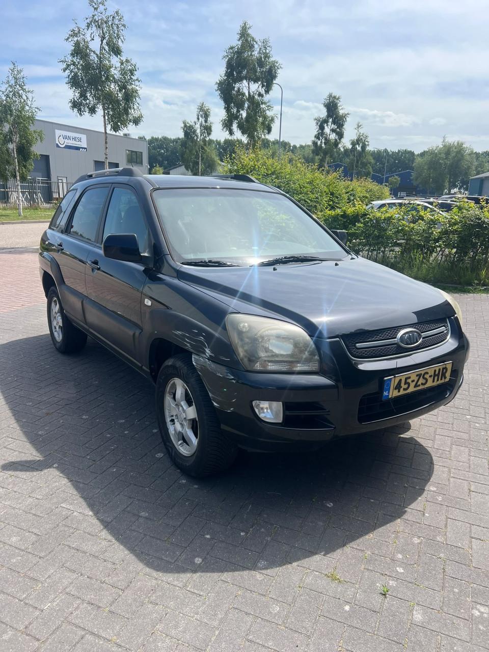Kia Sportage 2.0 2WD 2008 Zwart | NAP