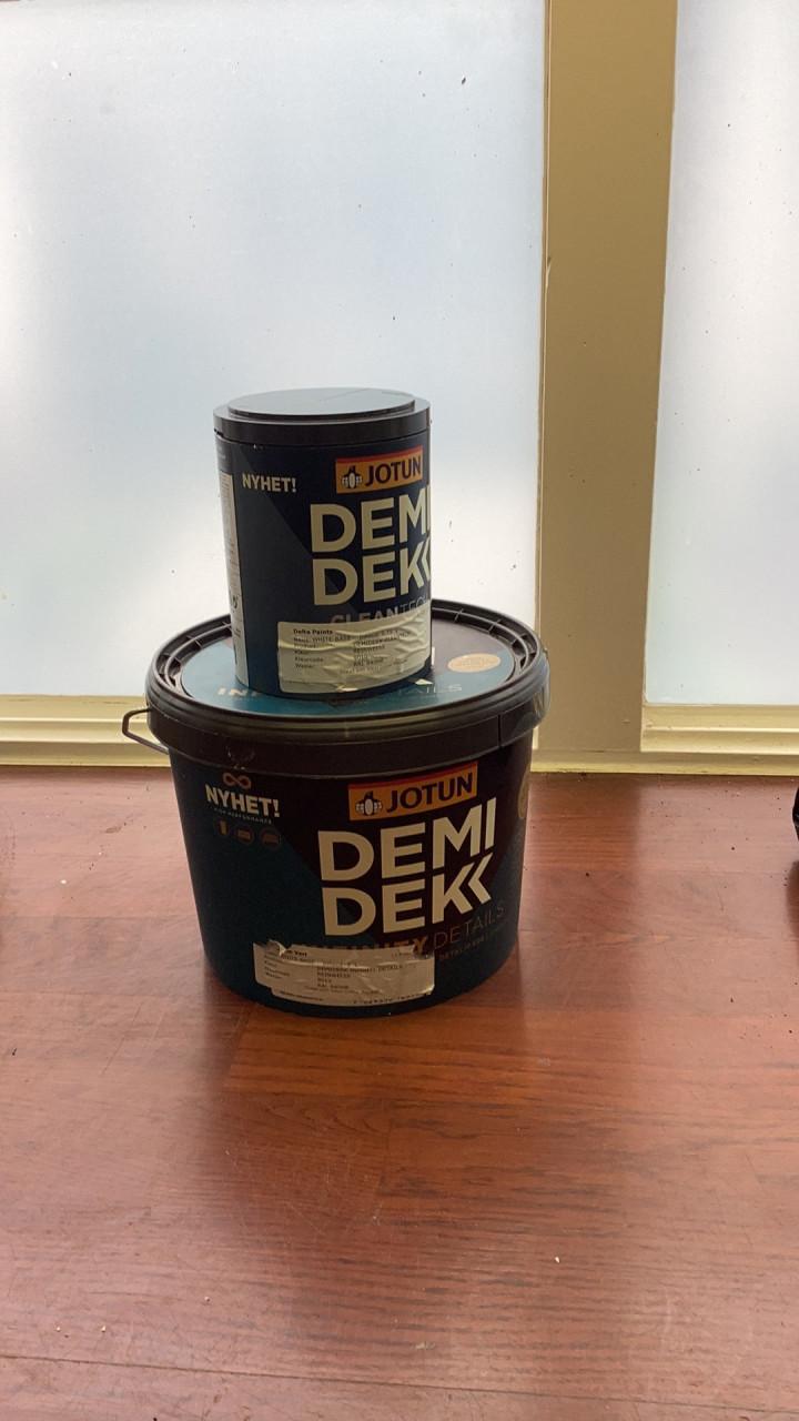 Jotum demidek, ral 9010 3L +0,75L samen voor €60