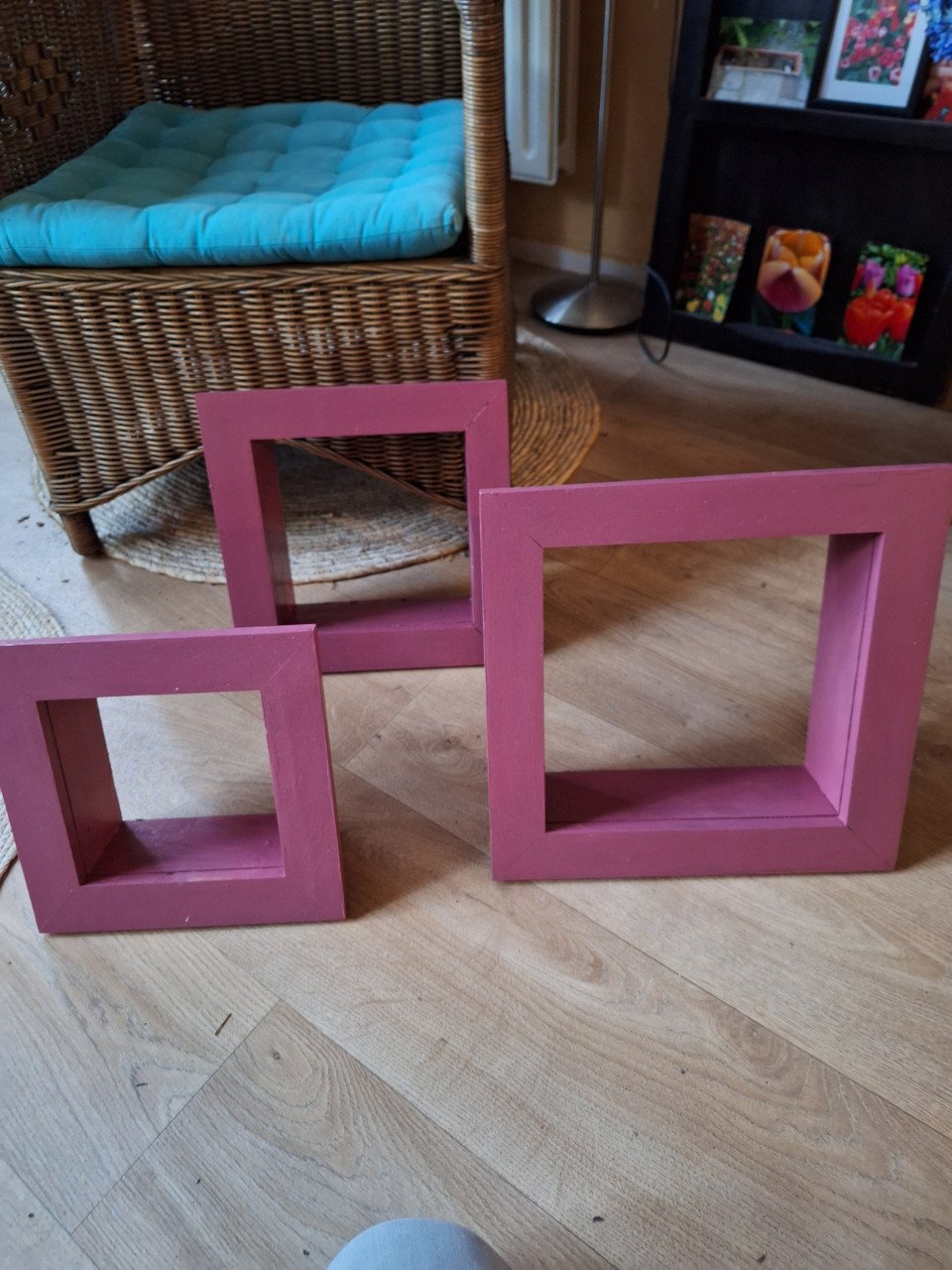 3 x wanddecoratie