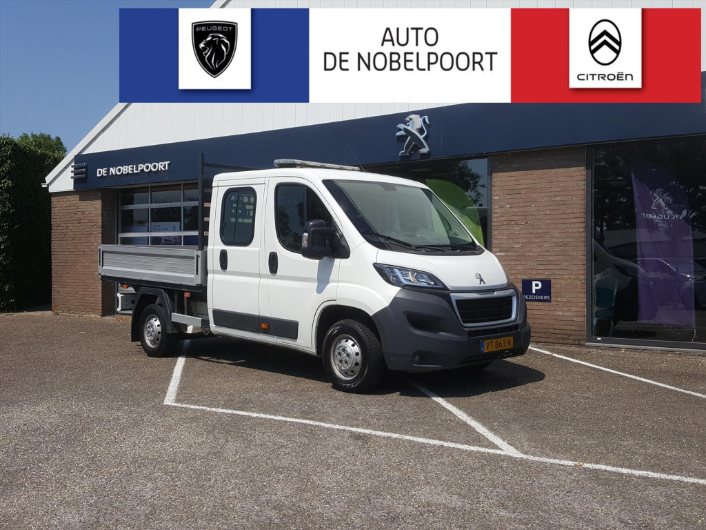 Peugeot Boxer chassisdubbelcabine 3500kg 2.2hdi-130pk dubbele cabine 7perso