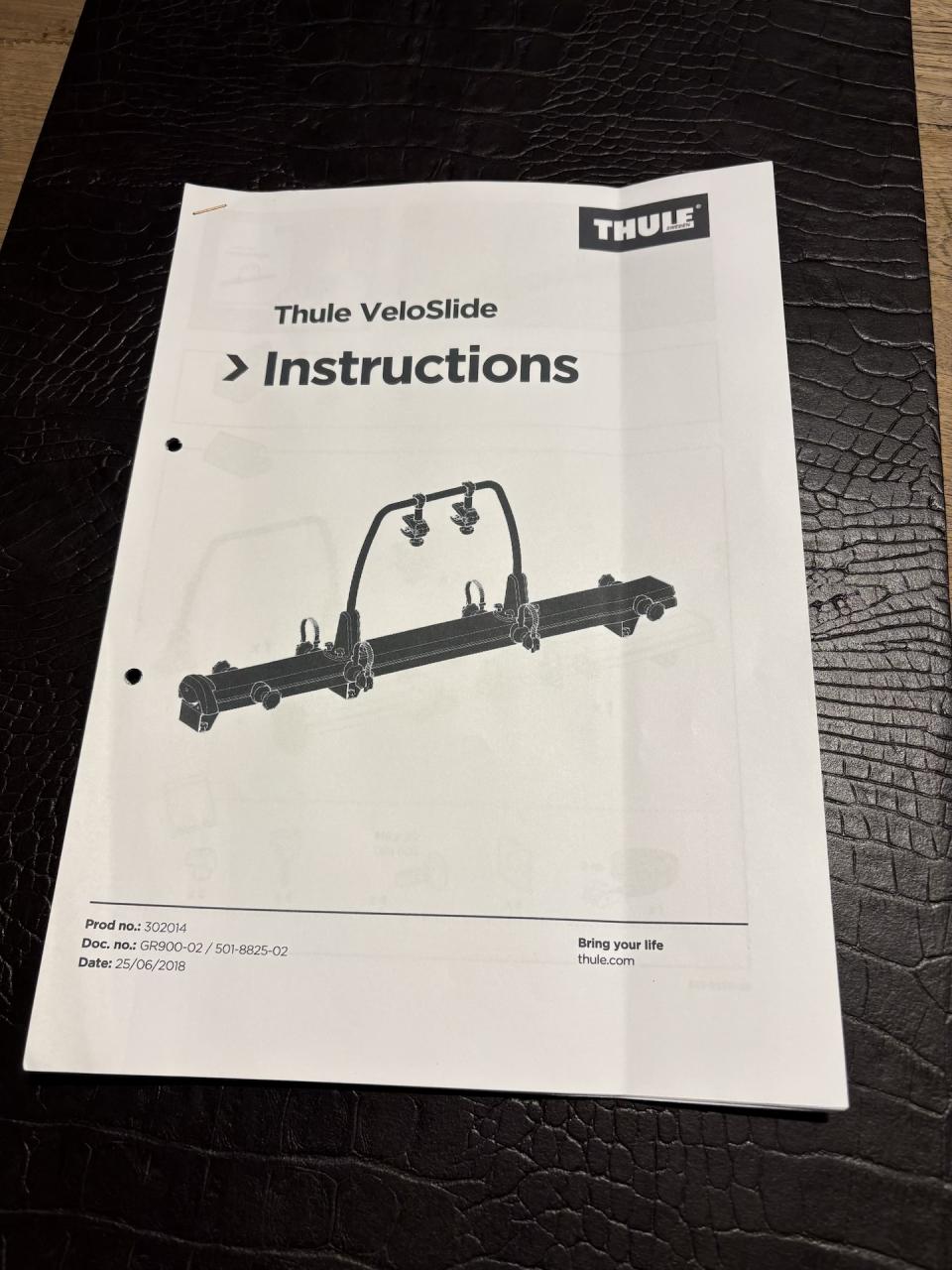 Te koop Thule velo slide