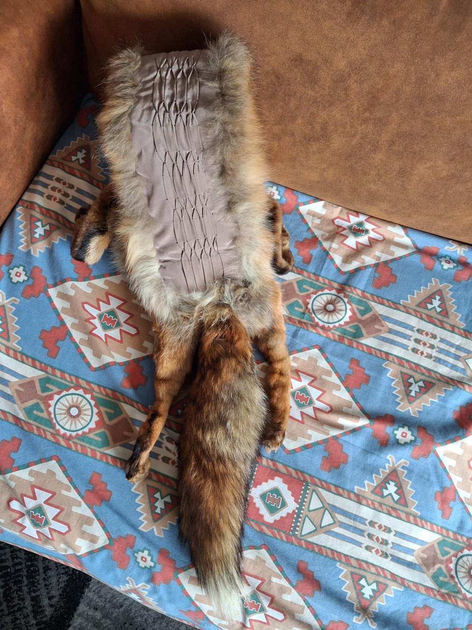 Vos stola en nertsenbont stola