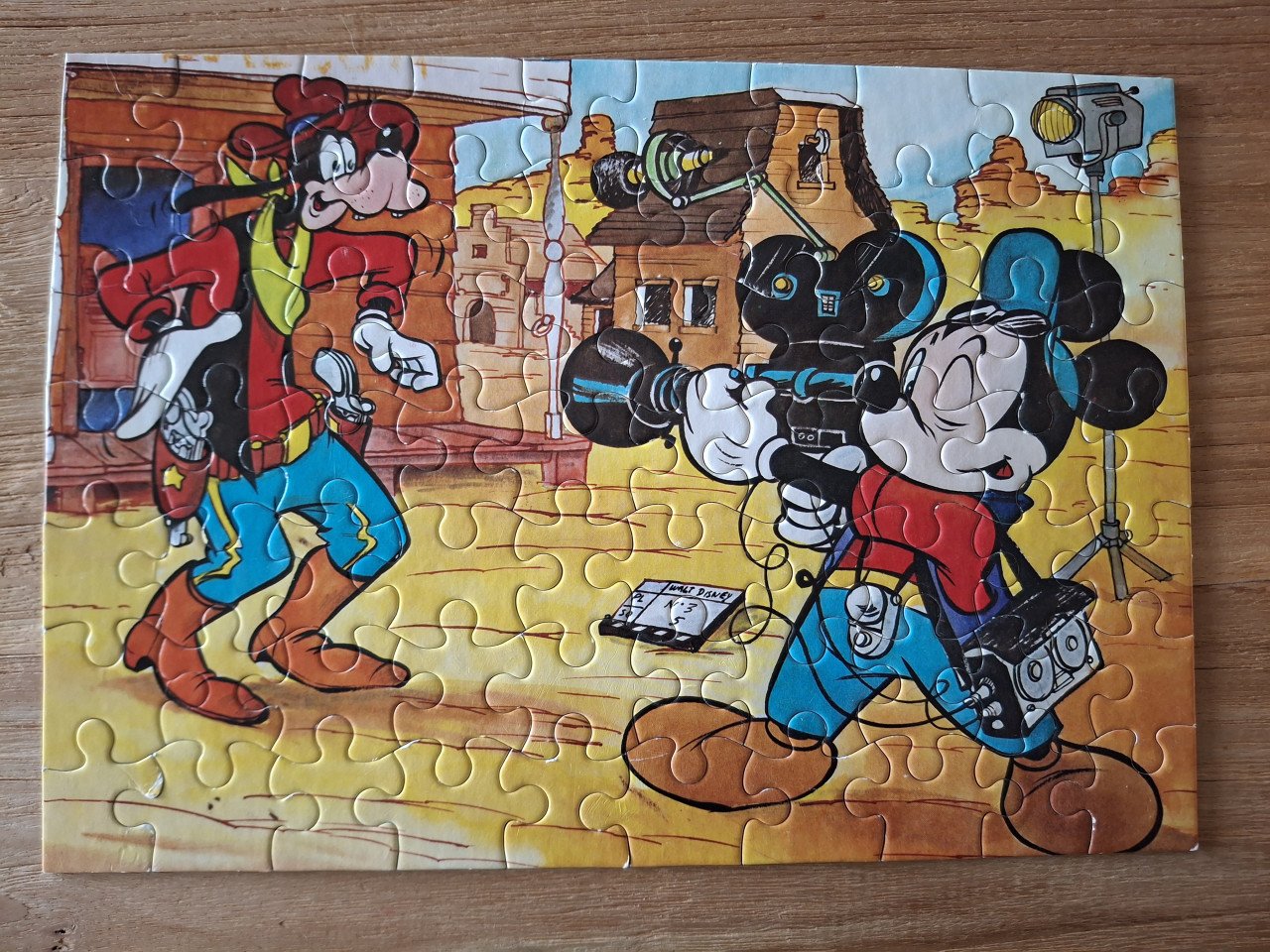 Vintage Puzzel: Mickey Mouse